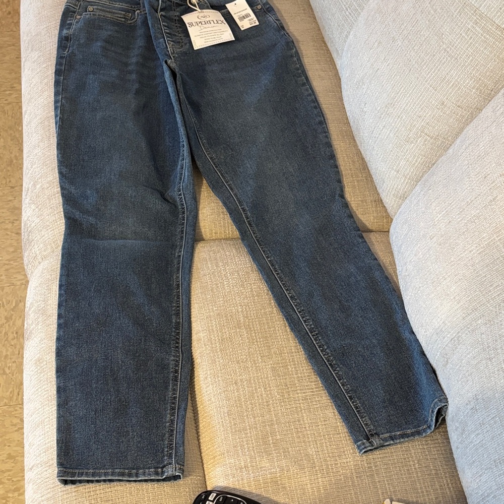 Men's Blue Straight-Leg Jeans